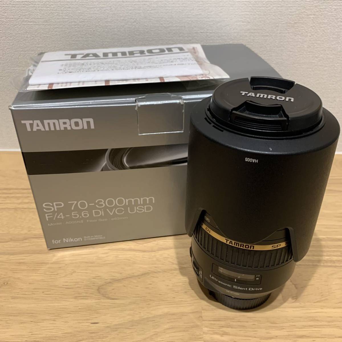 TAMRON タムロン SP 70-300mm F4-5.6 Di VC USD A005 Nikon用 70-300mm SP