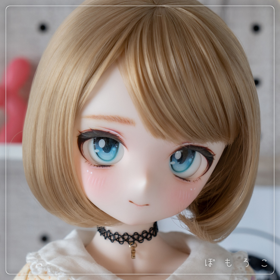 DDH-01セミホワイト肌 カスタムヘッド+アイ