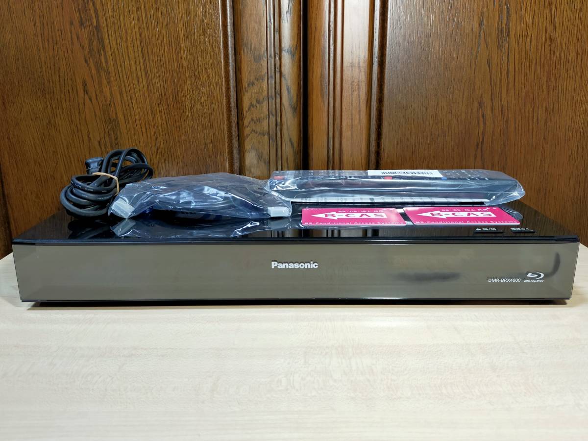 Panasonic DMR-BRX4000/4TB/最大6チャンネル自動録画可/B-CAS，新品