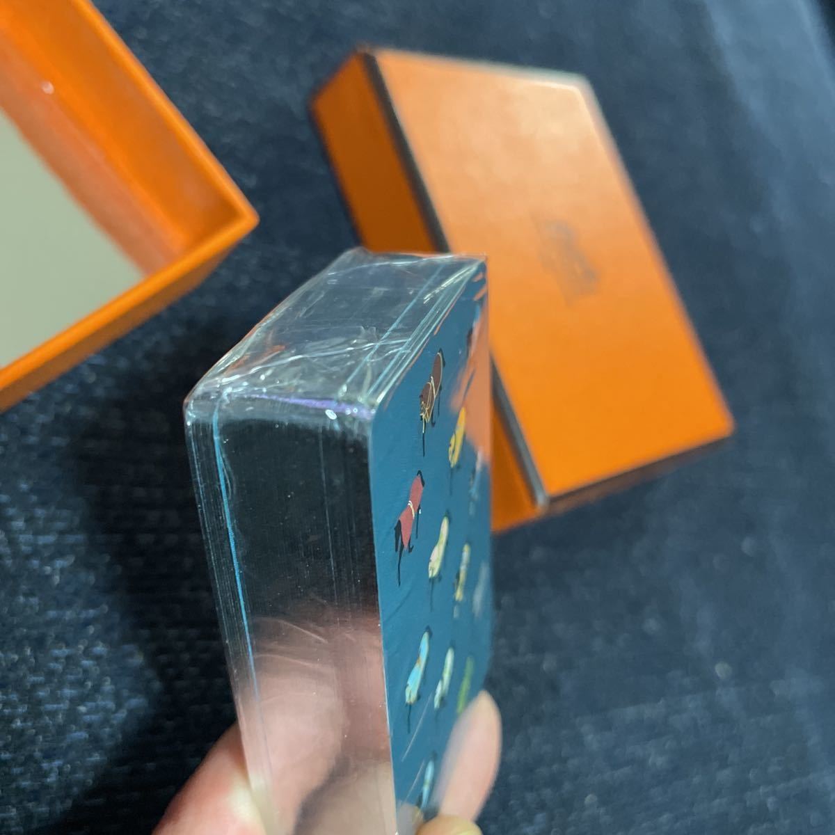 トランプ エルメス 馬柄 CHEVAL 箱 | 東京銀座のヴィンテージ HERMES