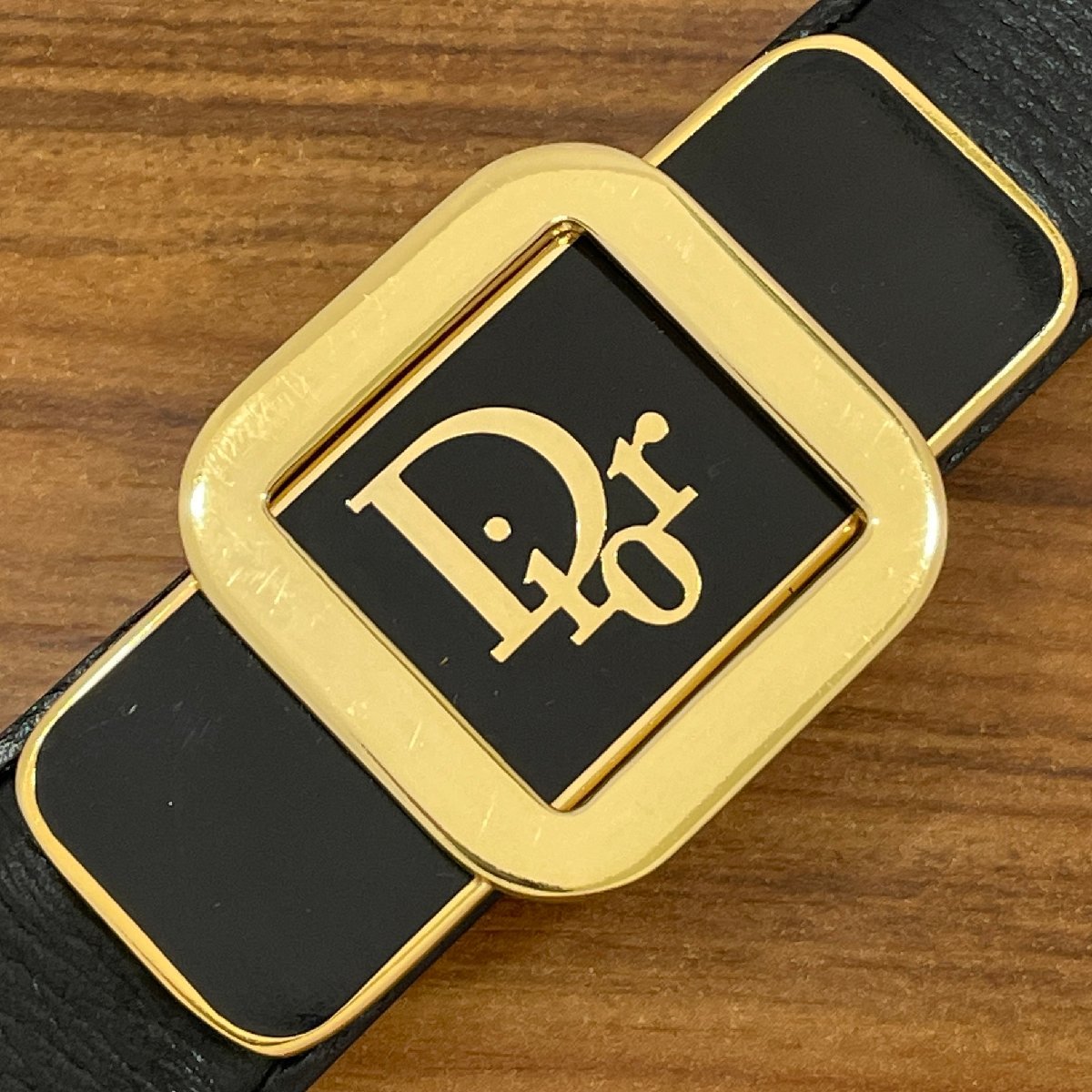 ω綺麗【Christian Dior クリスチャンディオール レザーベルト