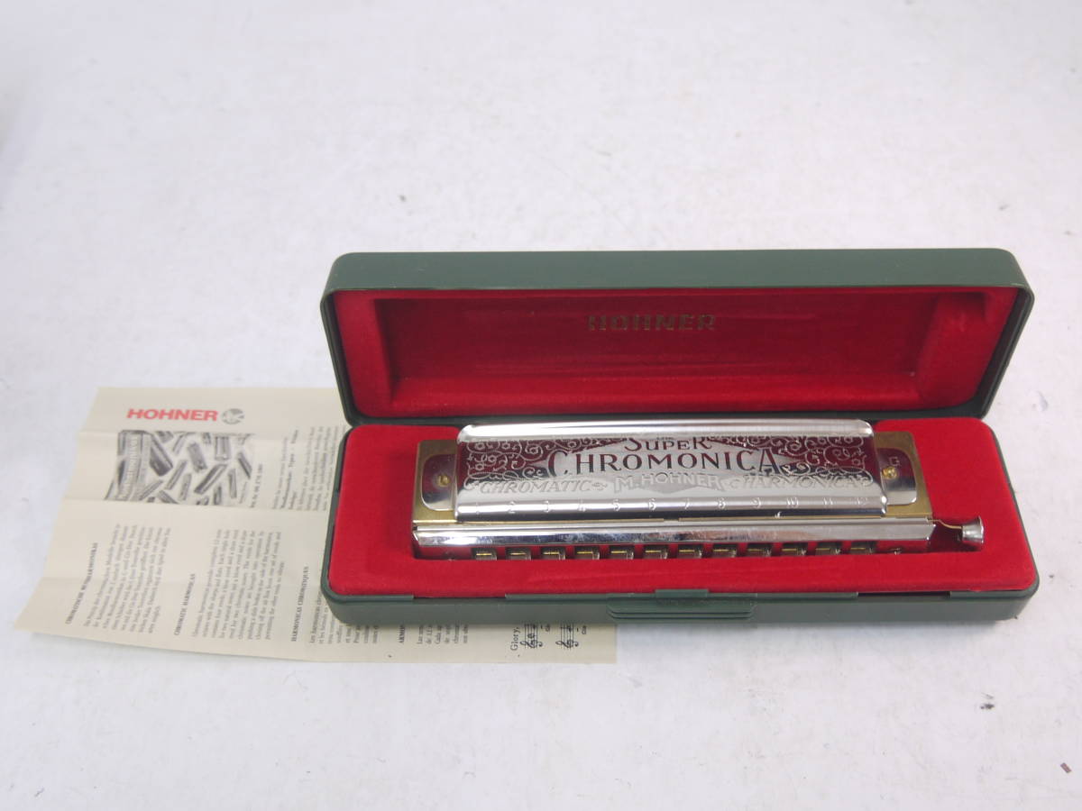 j853 HOHNER Super Chromonica 270 MADE IN GEAMANY CHROMATIC