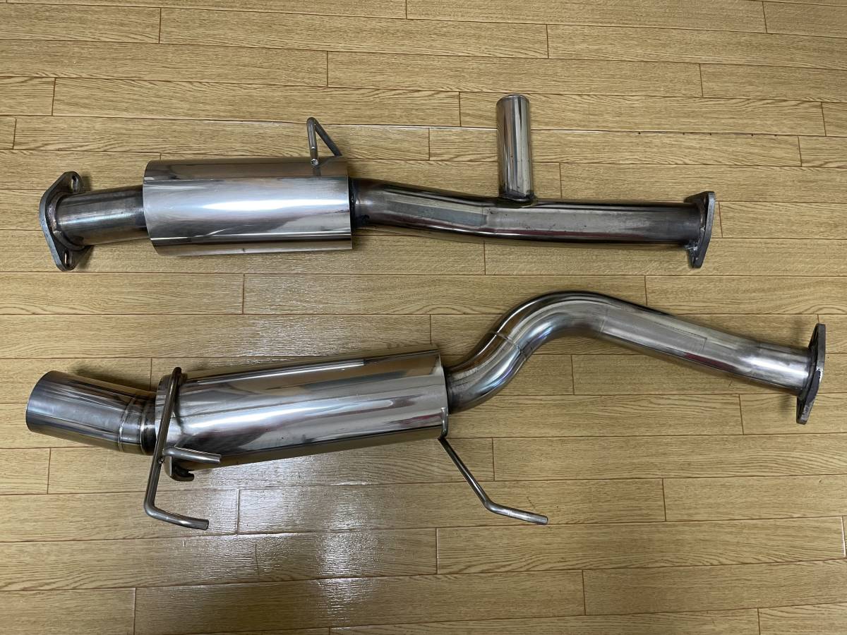 ★☆S2000 CLEIB クレイブステンレスマフラー　70φ良品☆★