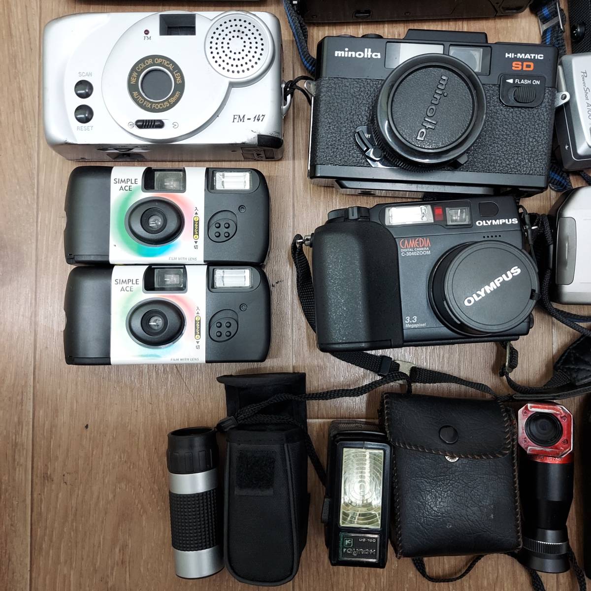 2026，定番 ☆1円～ カメラ他 ジャンクおまとめ Canon OLYMPUS MINOLTA