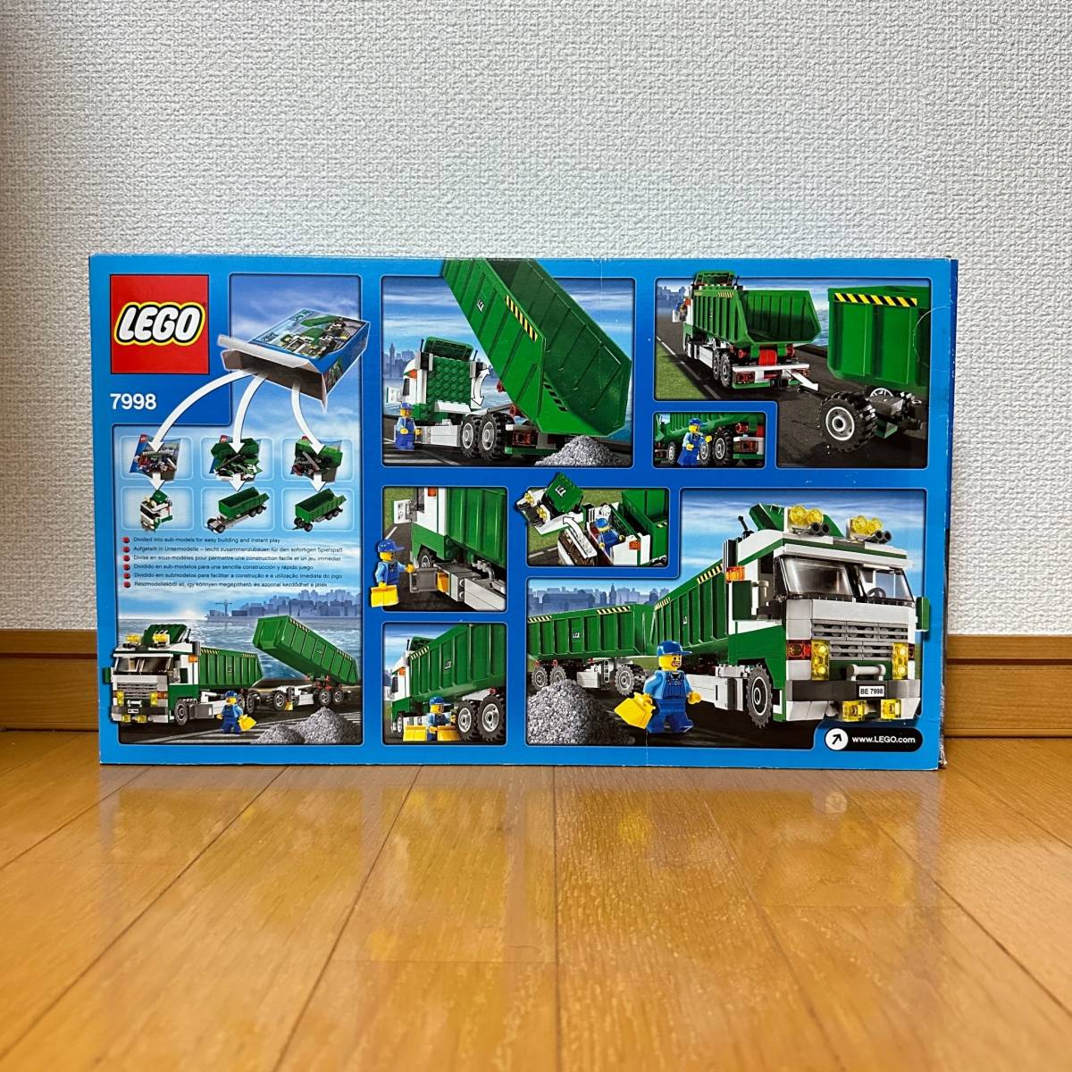 LEGO レゴ シティ 7998 フルトレーラーダンプ ダンプ トレーラー Heavy 