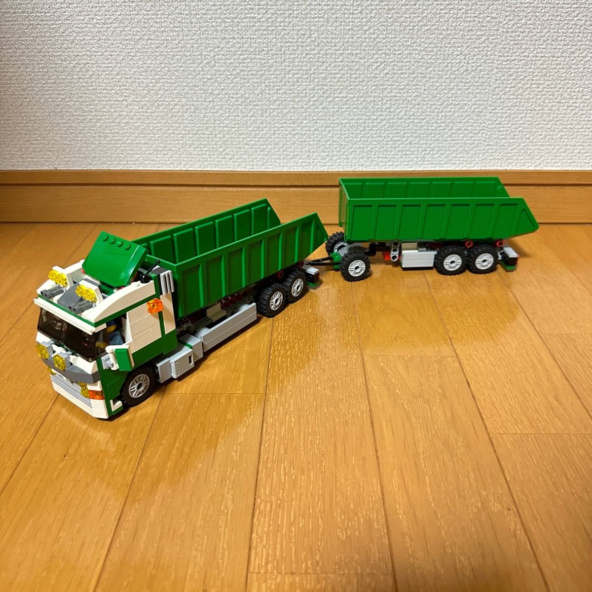 LEGO レゴ シティ 7998 フルトレーラーダンプ ダンプ トレーラー Heavy 