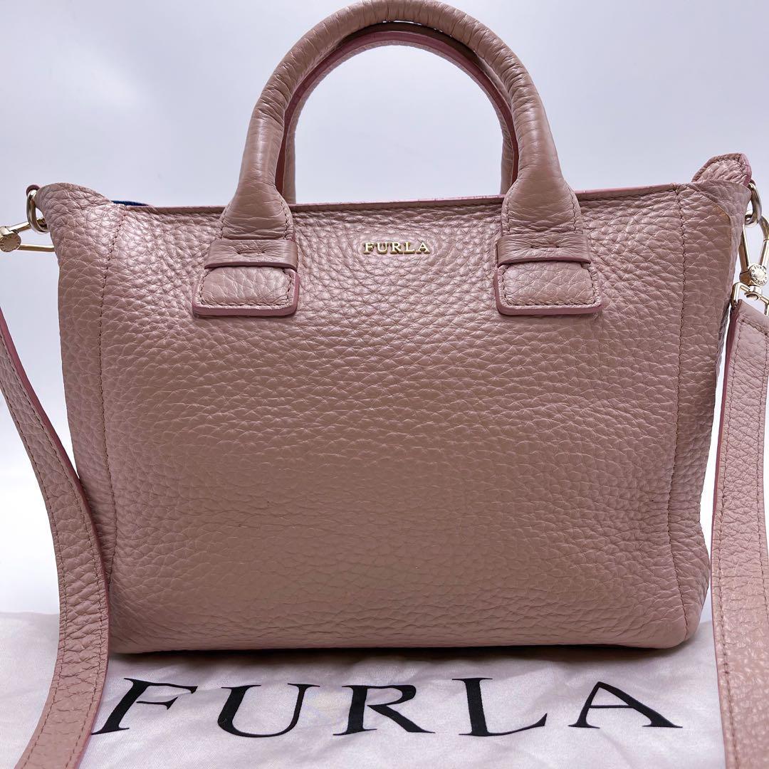美品　FURLA フルラ　カプリッチョ　2way ショルダー　ハンドバッグ