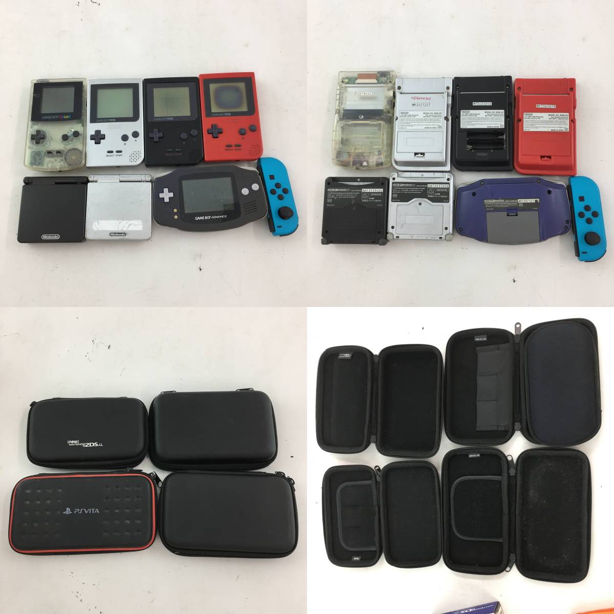 【1円～】Switch PSVITA (1000 1100 2000) PSP (1000 2000 3000) 3DSLL 3DS DS GB GBA ゲームボーイ 他 大量まとめ売り 【ジャンク品】 Vita PS Sony