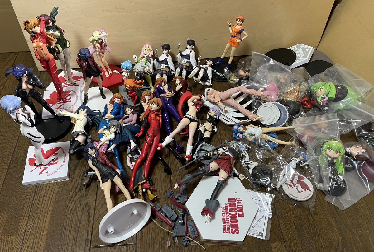 【爆買い，新品】 ジャンク 美少女フィギュア ラブライブ 艦これ エヴァンゲリオン 鬼滅の刃 峰不二子 天元突破グレンラガン ヨーコ などまとめて 現状渡し(コミック、アニメ)｜売買されたオークション情報 その他