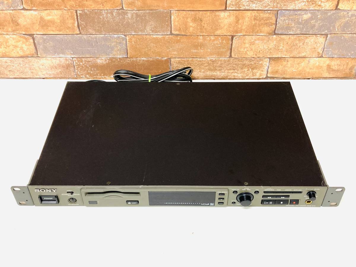 SONY MDS-E10 MDレコーダー 業務用MDレコードプレーヤー SONY MDS-E10