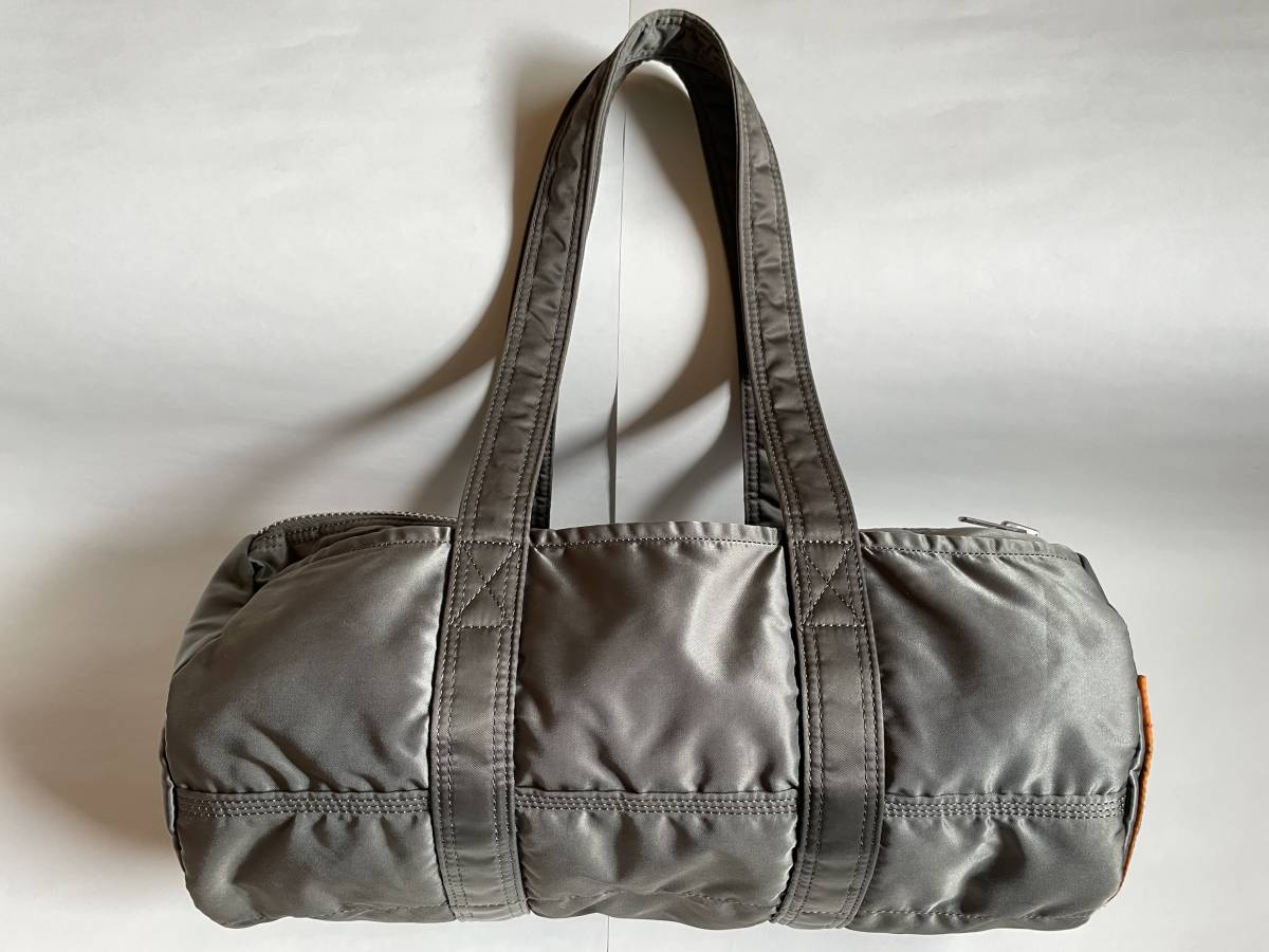 PORTER ダッフルバッグ タンカー TANKER 希少 ボストン Lシルバー