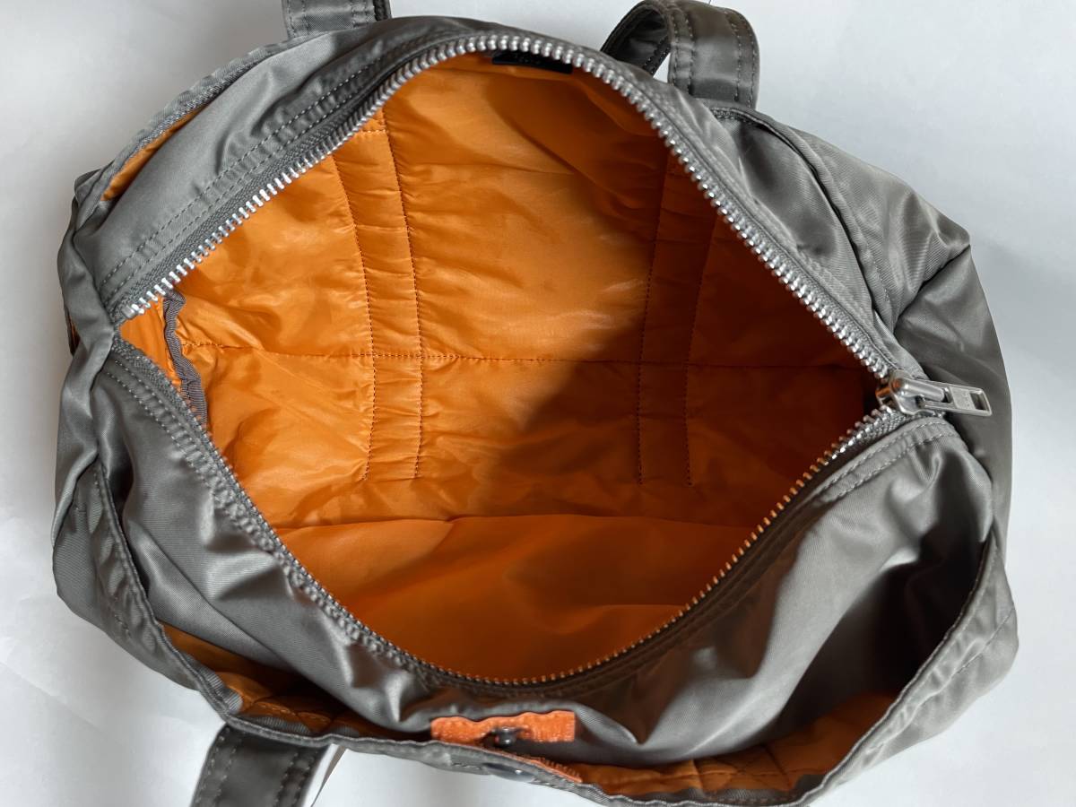 ポーター タンカー シルバーグレイ ダッフルバック(L)◇PORTER TANKER