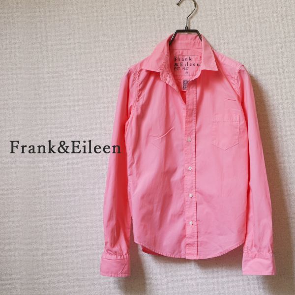 フランク アンド アイリーン Frank&Eileen シャツ ピンク 長袖 XXS 