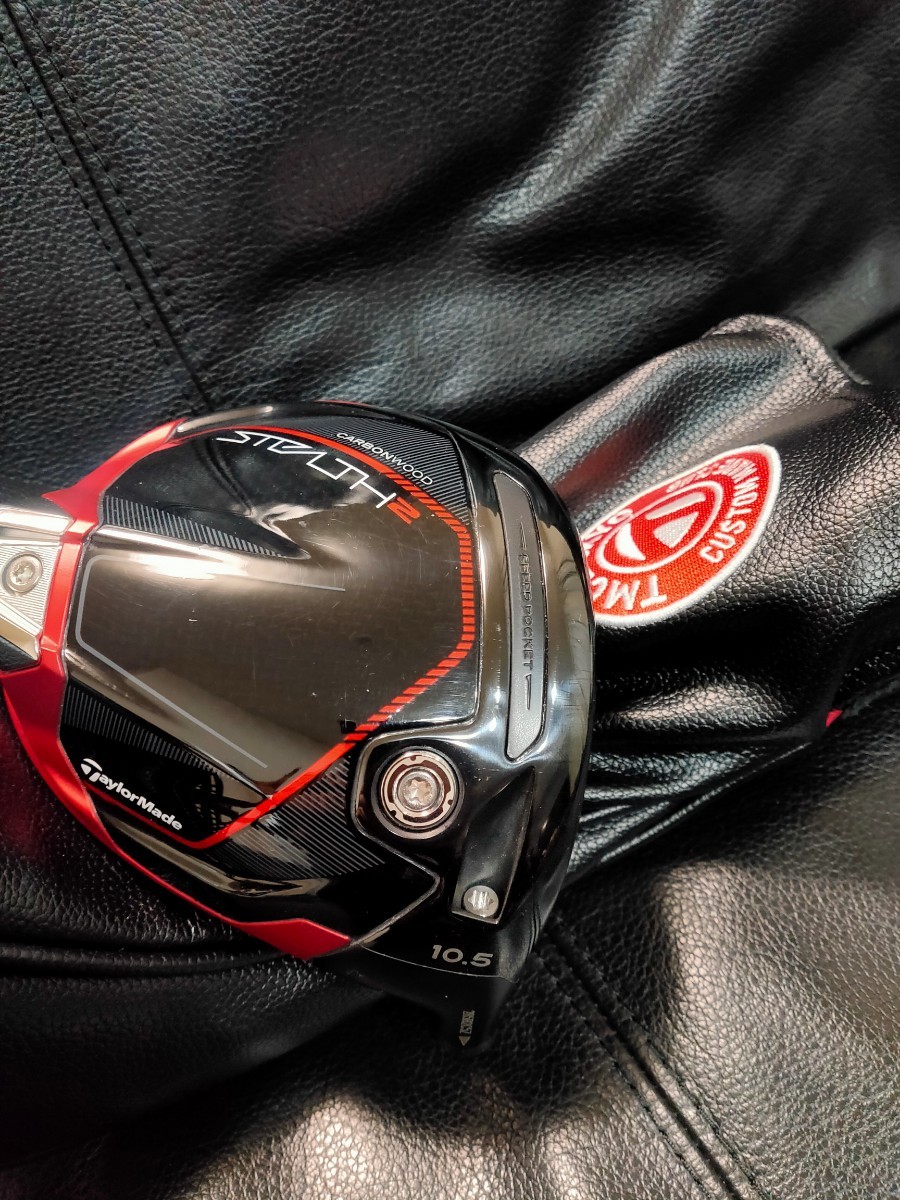 TaylorMade STEALTH 2 10.5度 カバー付きTMC-TOKYOカスタム品 テーラーメイド ステルス2