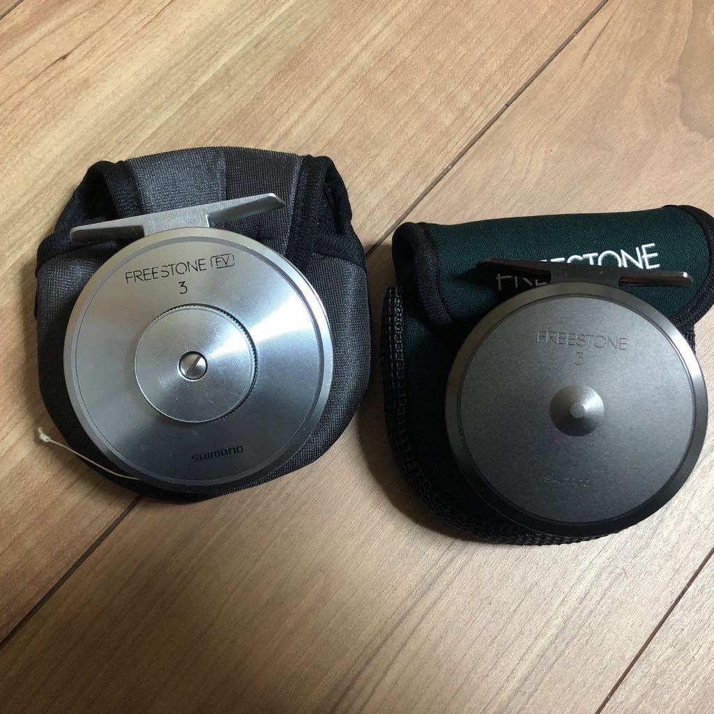 美品 シマノ・フリーストーンFV3（生産終了モデル） フライリール