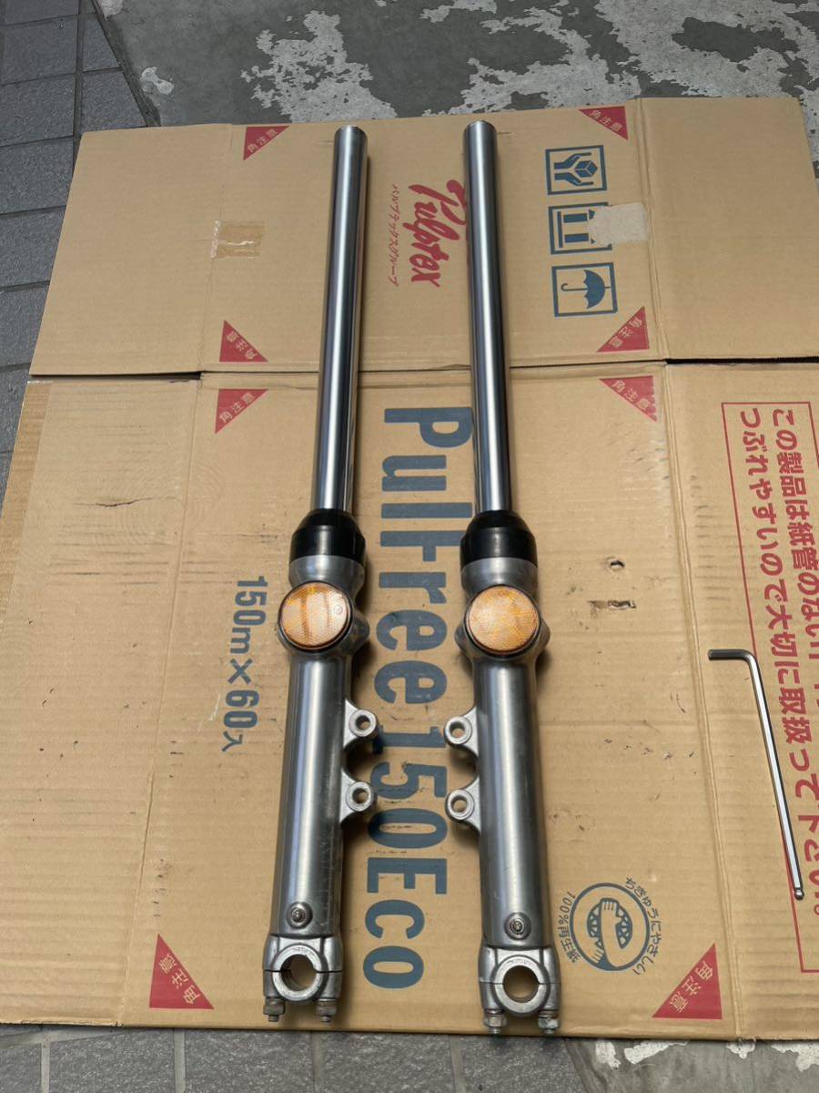 フロントフォーク Z1 Z2 基本設計は忠実に再現し製造工程から材質まで、