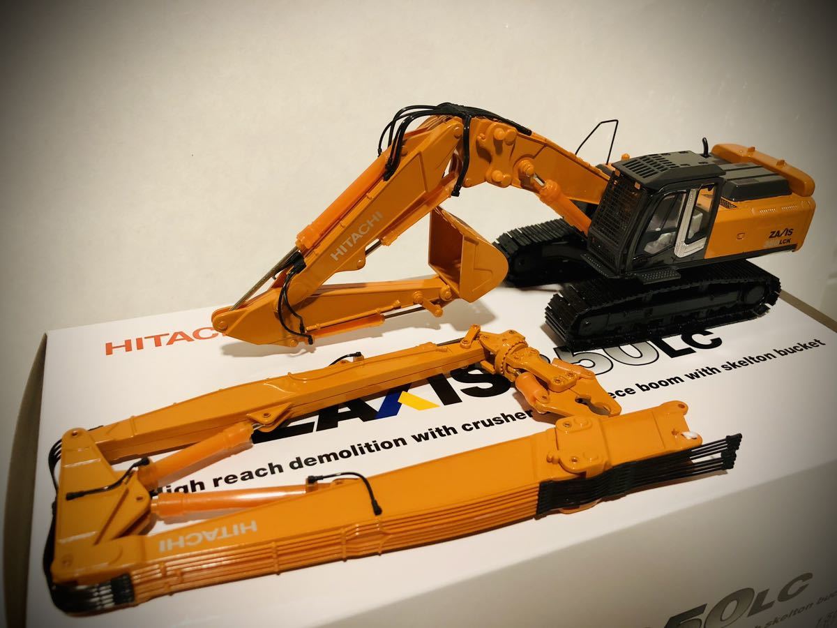新品 ZAXIS350 LCK 1⁄50 HITACHI ZAXIS350LCK 1⁄50 建設機械 解体機未