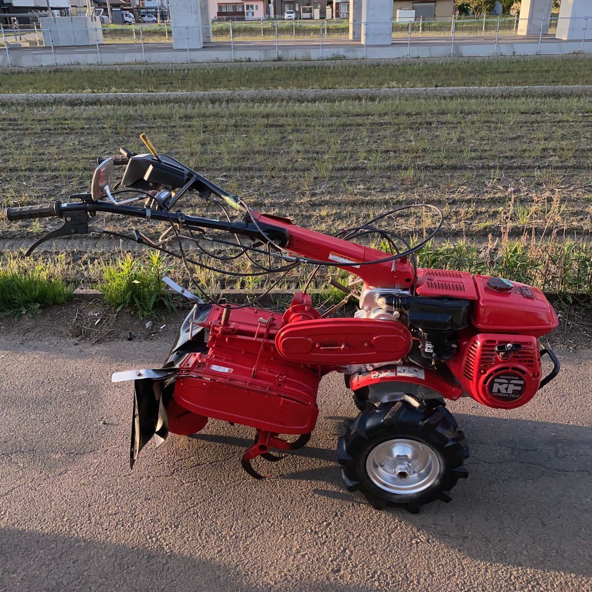 【JV11】HONDA/ホンダ 管理機 耕運機 F710【始動、走行、爪回転確認のみ】【発送引取可石川県】