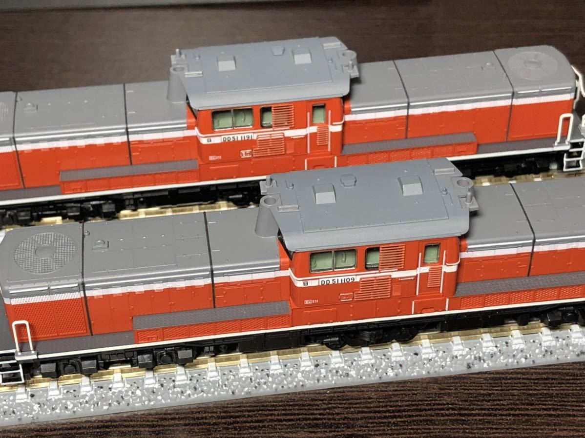 加工品 TOMIX DD51-1000 1109 1191号機仕様 2両セットの入札履歴 