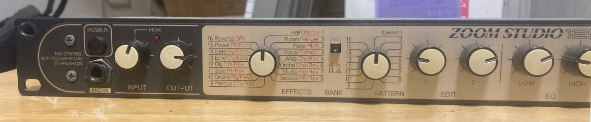 ZOOM STUDIO 1204 マルチエフェクター 0 ZOOM マルチエフェクター 1