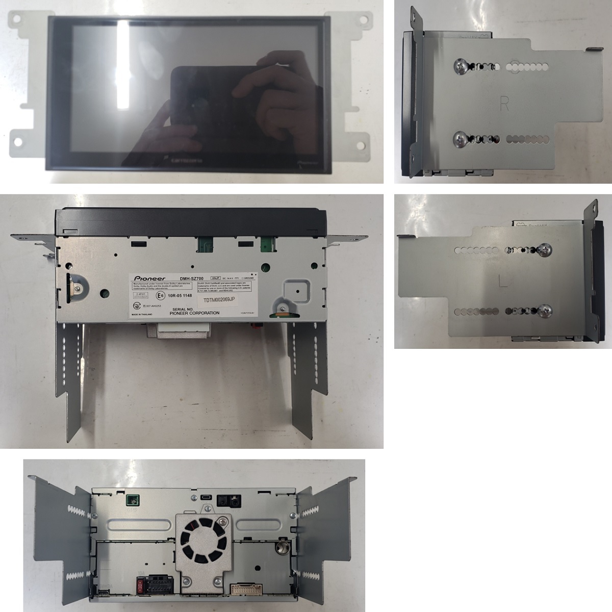 Pioneer ディスプレイオーディオ DMH-SZ700 中古品 1式