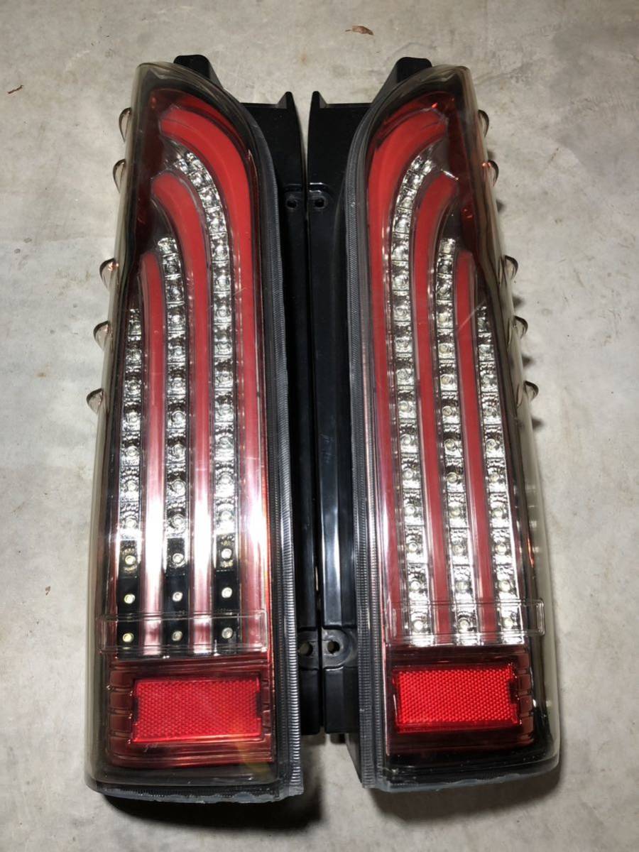 200系ハイエース LEDテールランプ 415コブラ トヨタ USDM フレックス