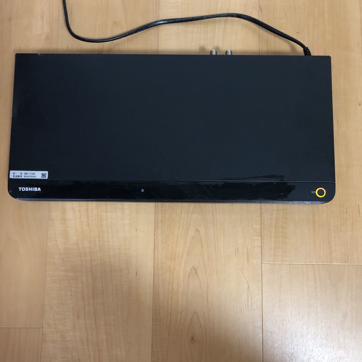 TOSHIBA 東芝 REGZA DBR-T1008 2019年製 ミニB-CASカード付き 現状品