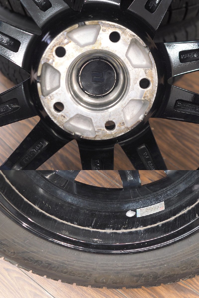 引取歓迎 札幌 スタッドレス 4本セット SEIN SS-BLACK EDITION アルミ