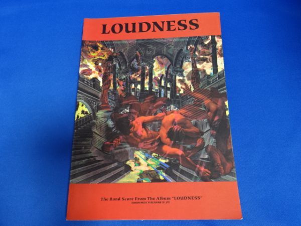 LOUDNESS/ラウドネス バンドスコア LOUDNESS ラウドネス 楽譜 希少