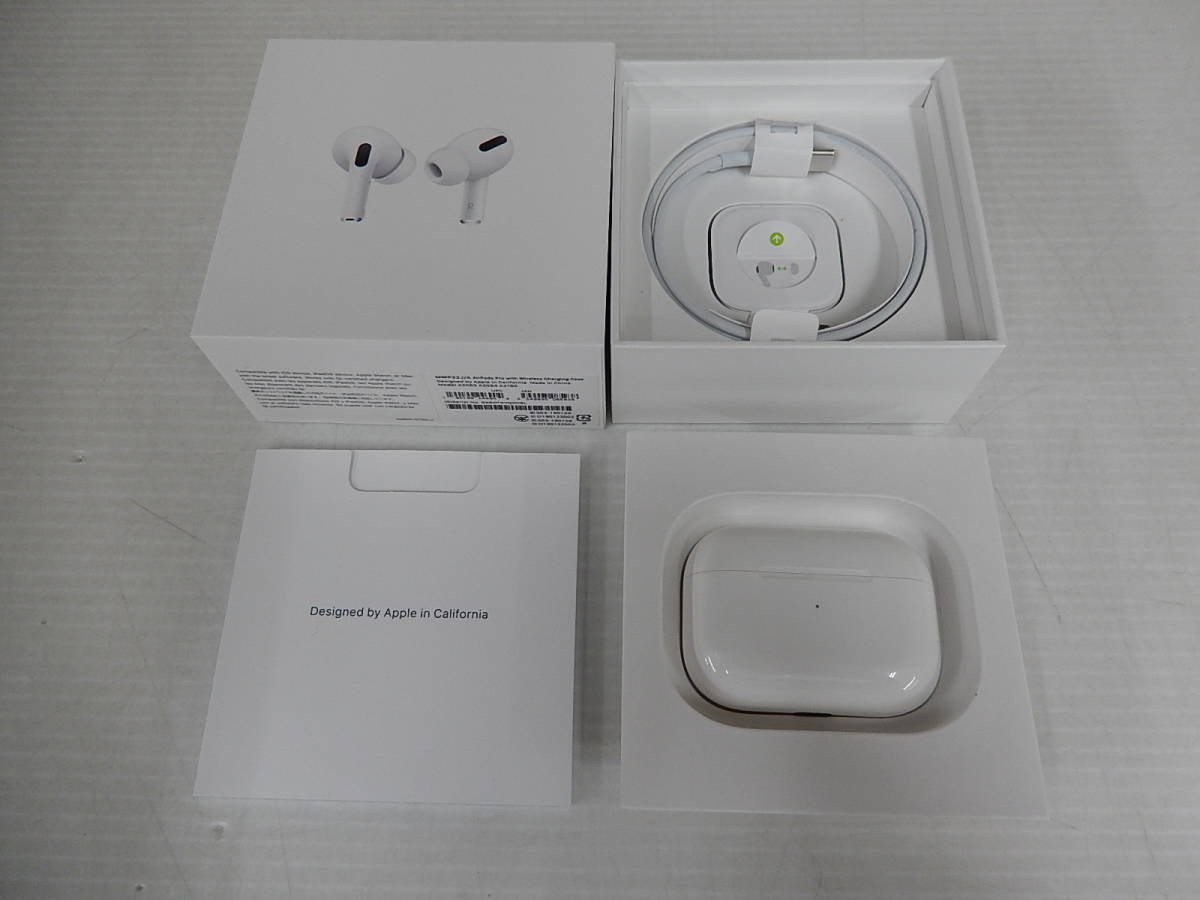 Air Pods Pro ワイヤレスイヤホン MWP22J/A A2083 A2084 A2190 【公式