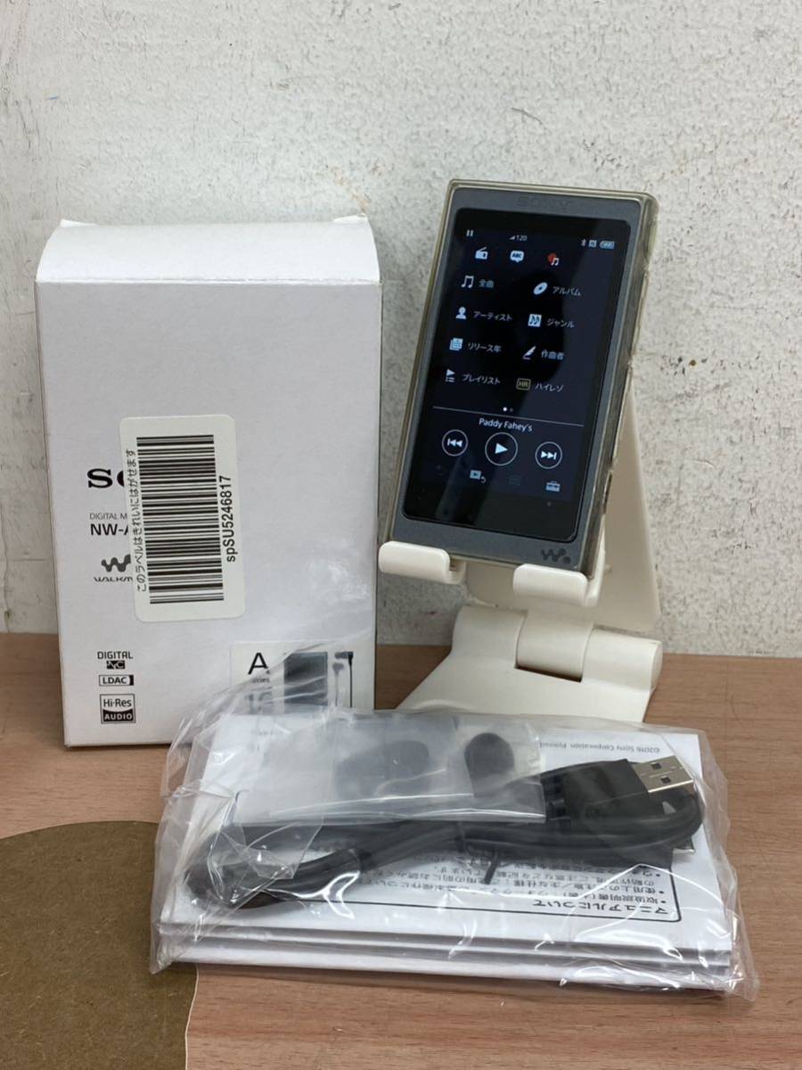 美品】ウオークマン NW-A35 HN ハイレゾイヤホン・箱付 WALKMAN Amazon