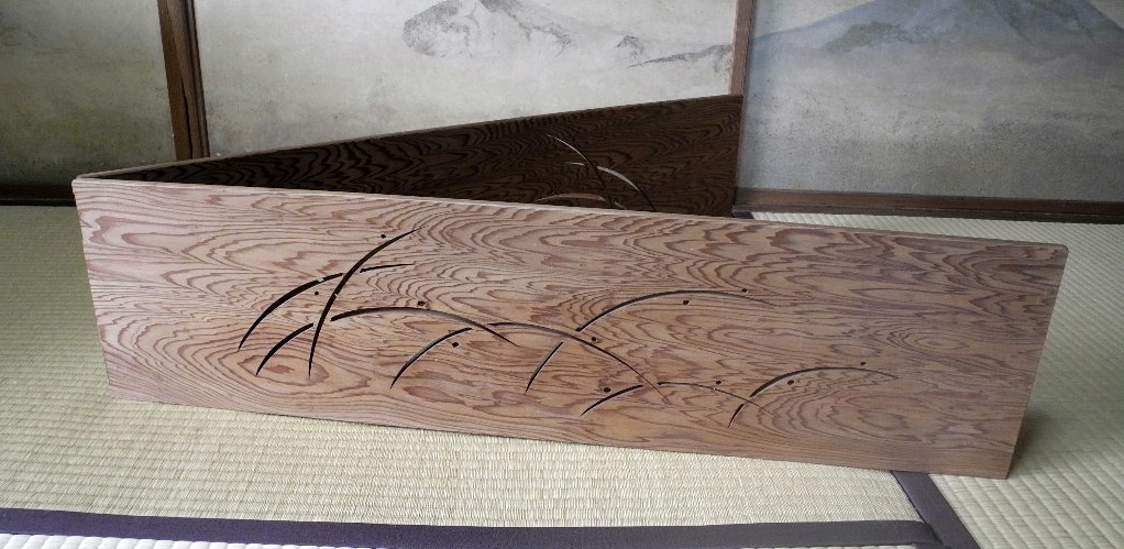 茶道具 風炉先屏風 木製透かし彫り 陶芸 工芸品 【公式通販】