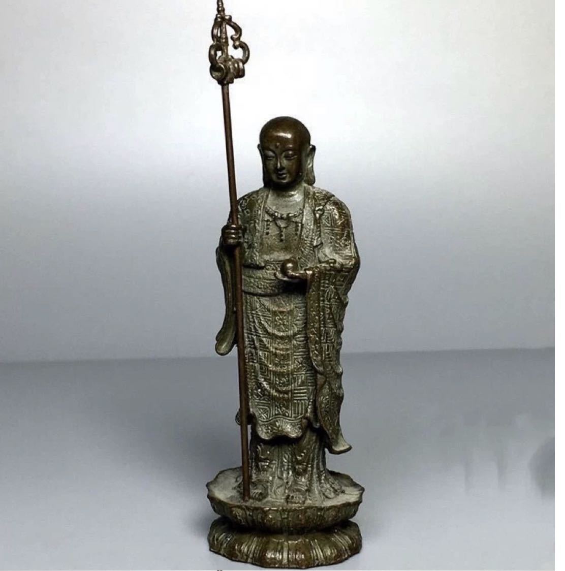 文鎮 チベット菩薩仏像銅チベット王ブロンズ像コレクション(仏像)｜売買され