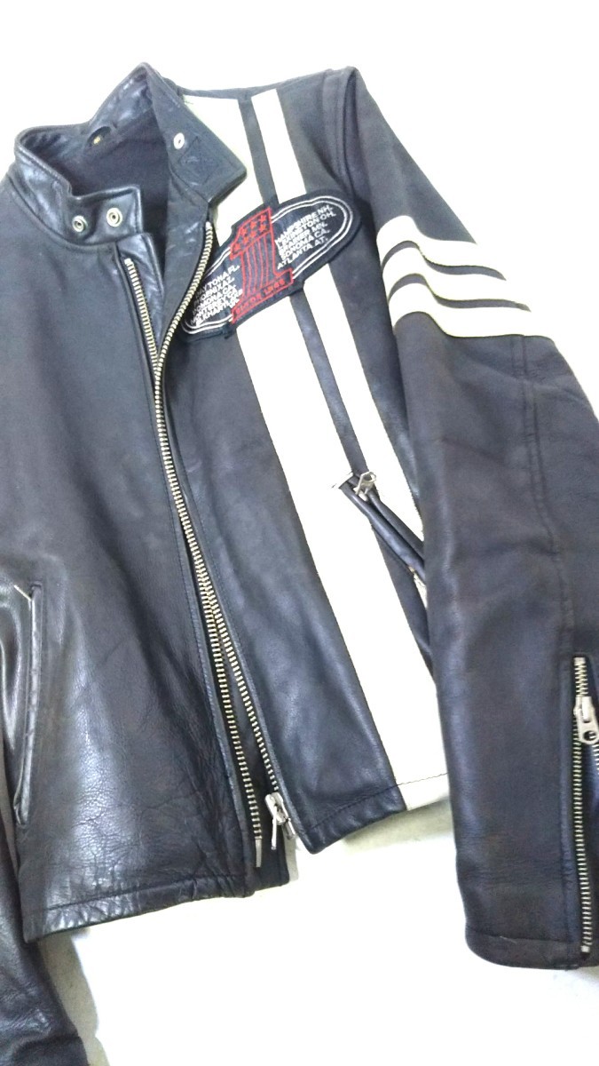 FREEDOM フリーダム シングルライダース ライダースジャケット ナッパ