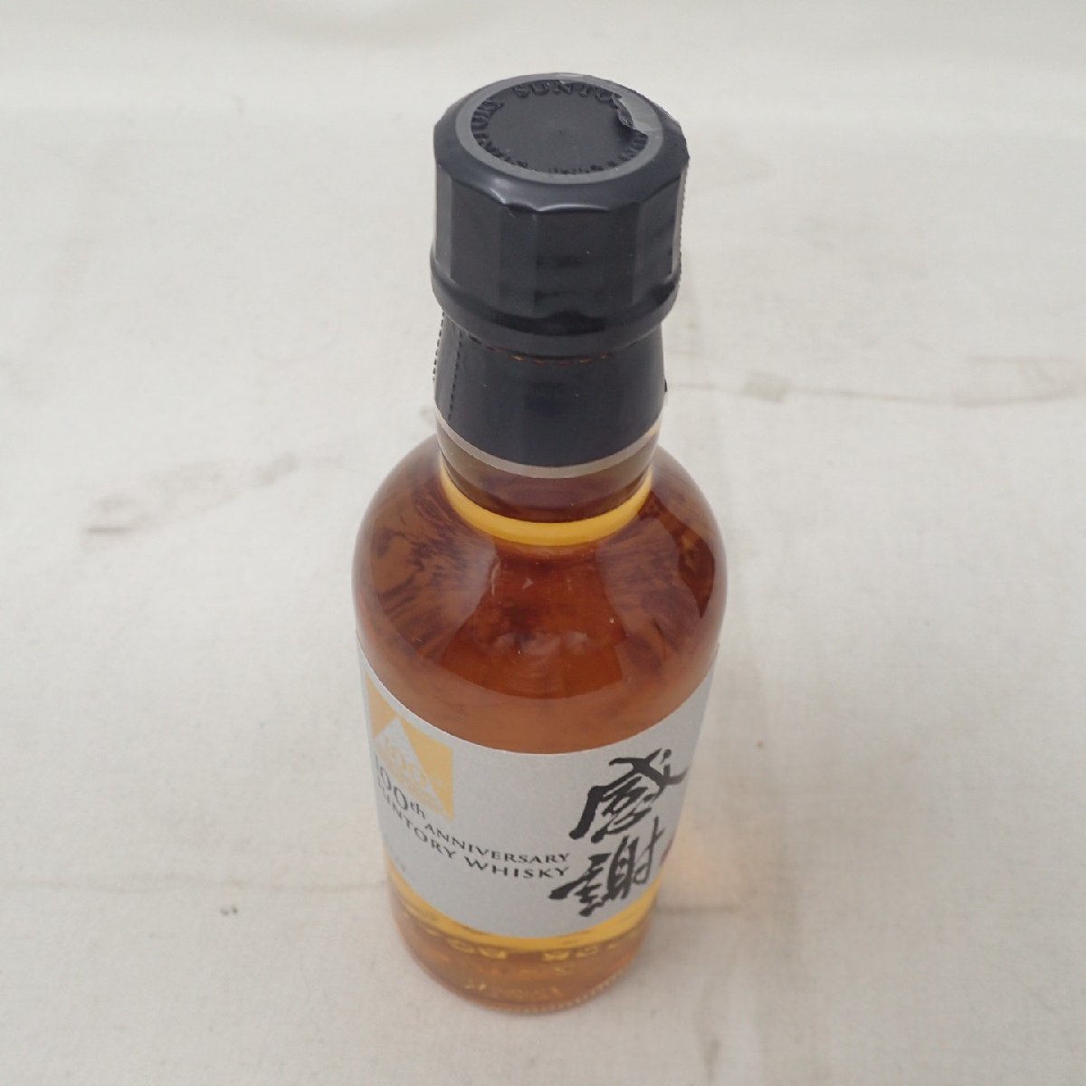 感謝 180ml サントリー 43% ウイスキー ベビーボトル 飲料 100周年記念