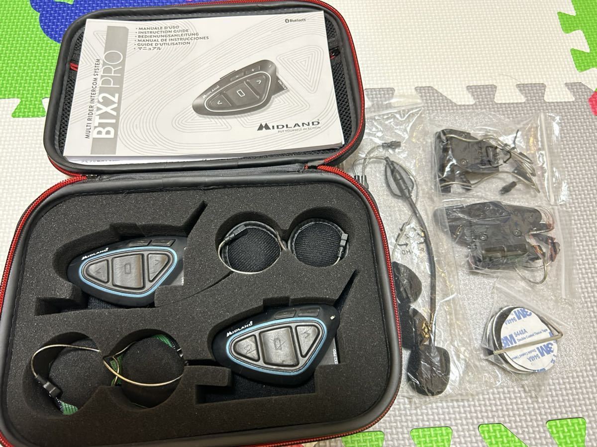 MIDLAND BTX2 PRO インカム RCF ワイヤレス BT PRO X2 S MIDLAND LR
