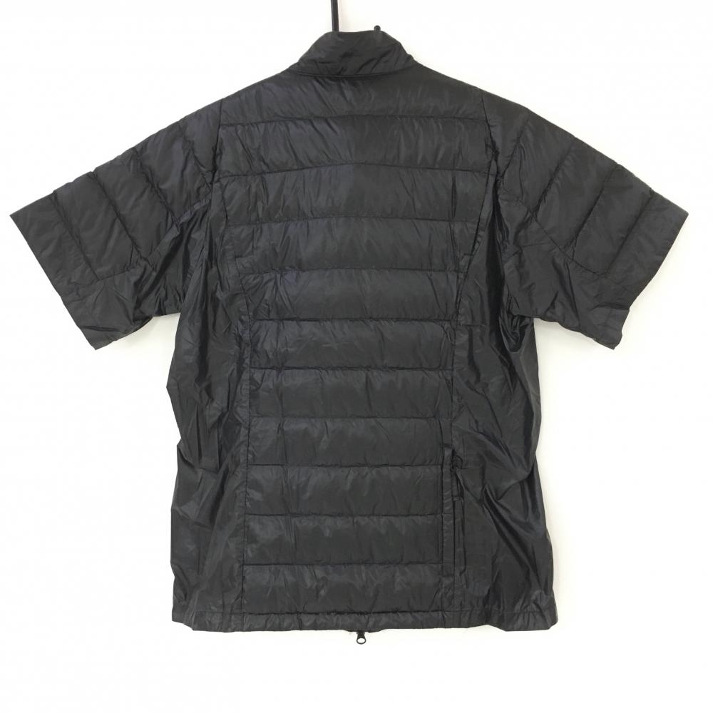 新品】パーリーゲイツ 半袖ダウンジャケット 黒 軽量 ダウン85