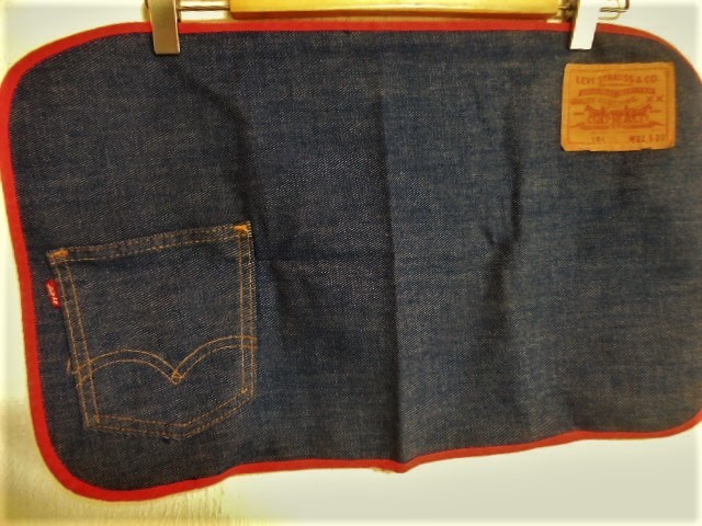 ★ビンテージ　リーバイス　BIGE　デニムランチョンマット　★キャンプアウトドア