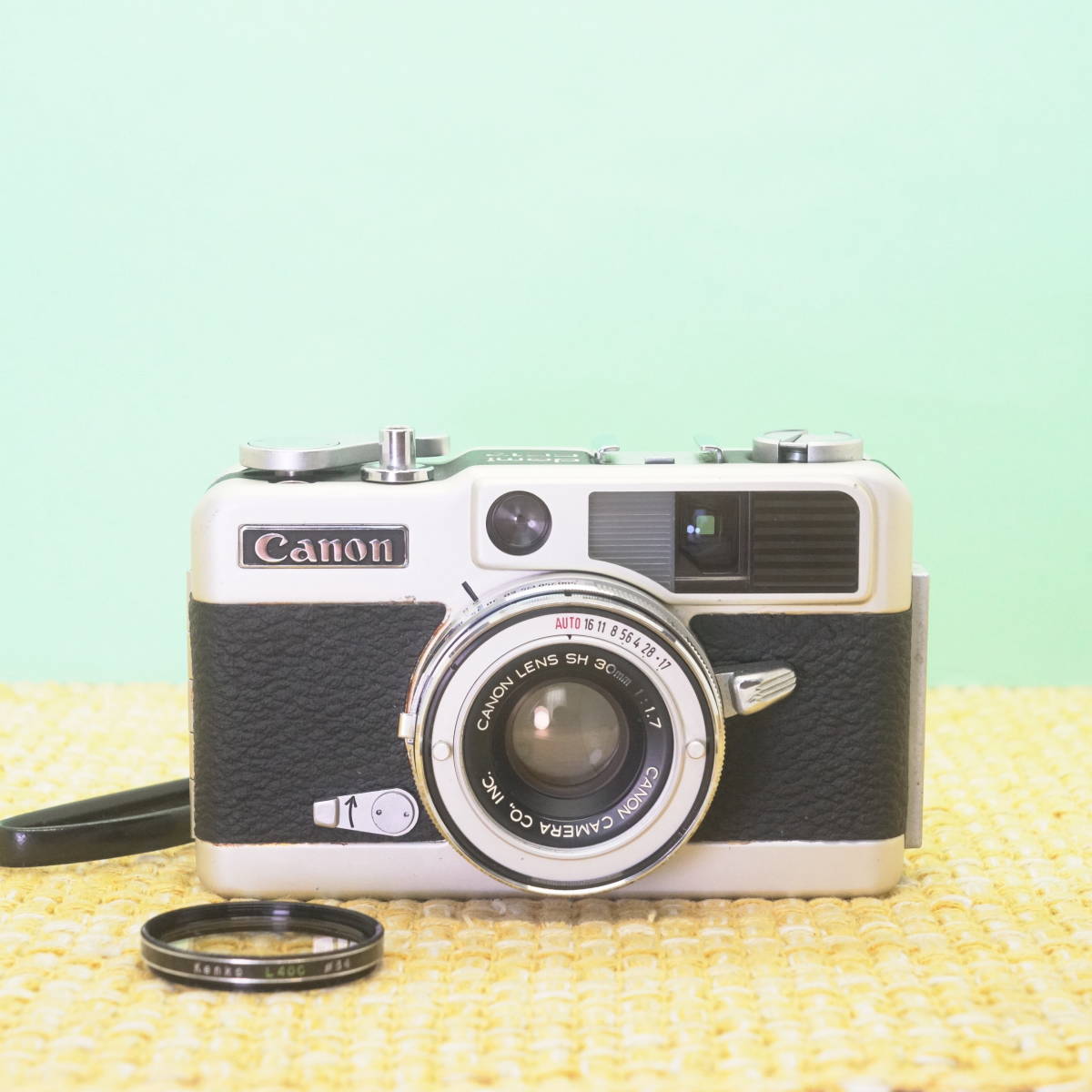 完動品◎Canon demi EE17 コンパクト ハーフフィルムカメラ #55 EE17