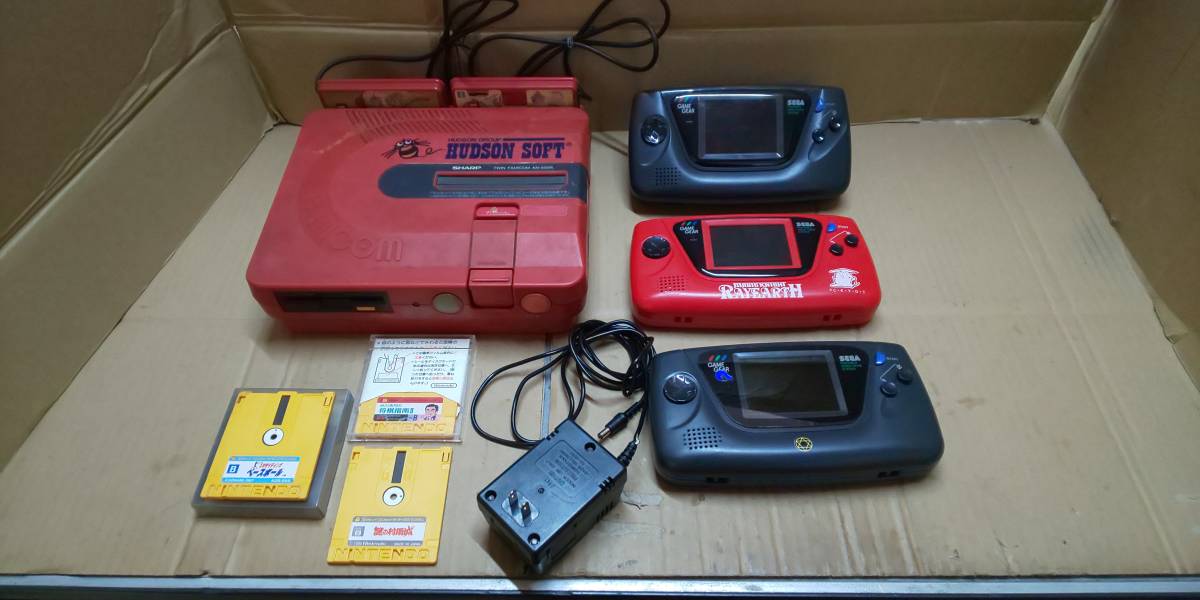 低価 ジャンク品 ゲーム機セット ①ツインファミコン ②GAME GEAR 画像の物が全て 品 状態が悪い(本体)｜売買されたオークション情報、yahooの商品情報をアーカイブ公開 - オークファン 本体、アクセサリー
