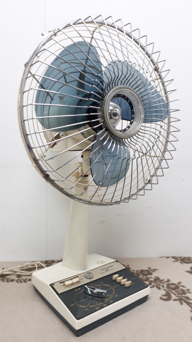 動作確認済み】扇風機 富士電機 Caterina 昭和レトロ 30cm FUJI DENKI