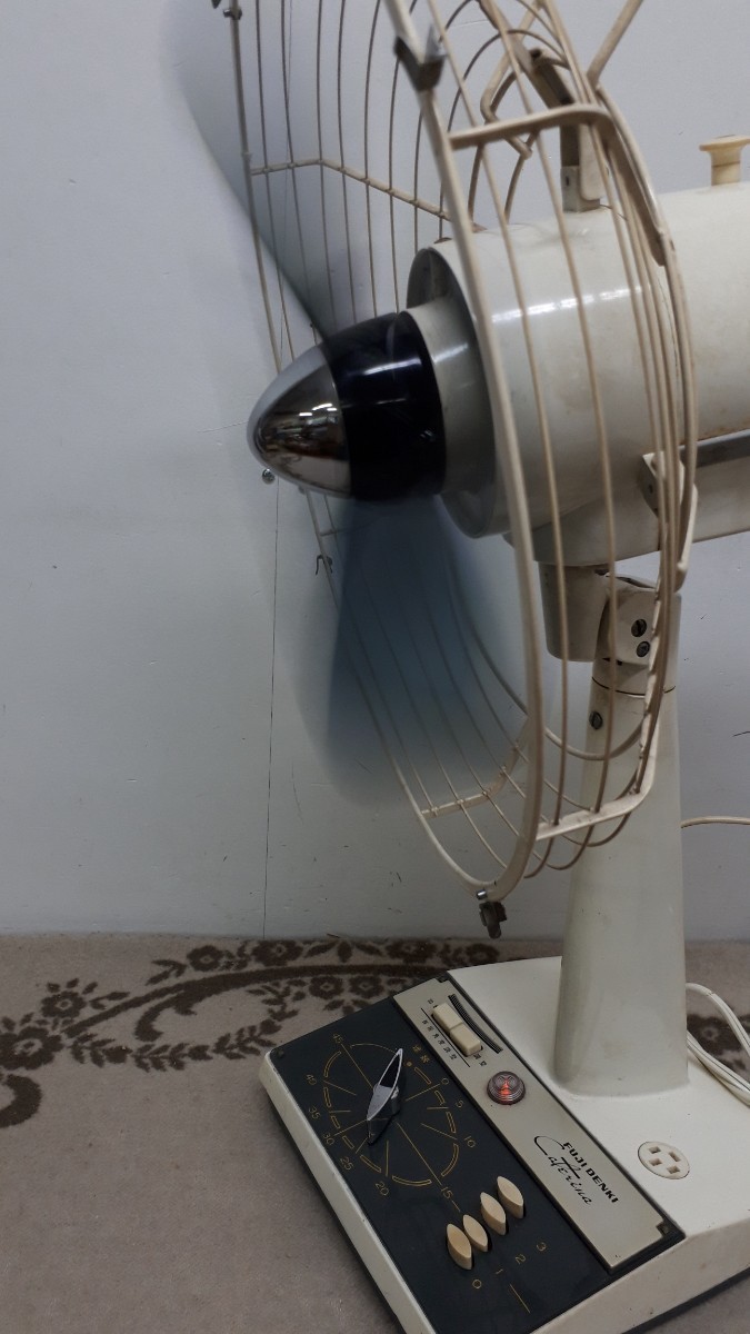 動作確認済み】扇風機 富士電機 Caterina 昭和レトロ 30cm FUJI DENKI