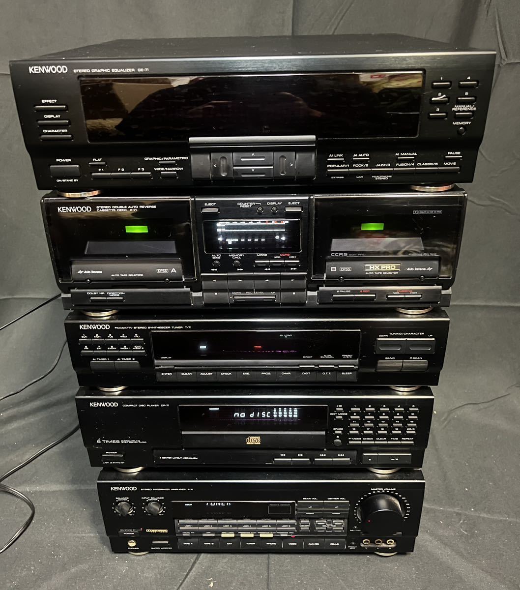 □KENWOOD ステレオ SW-7/S-7J/CS-7/DP-7J/T-7J/GE-7/A-