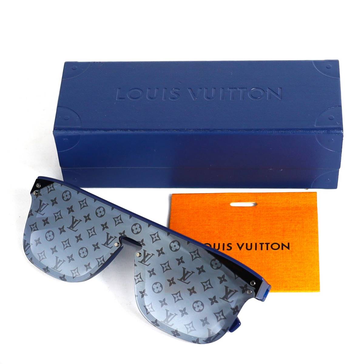 希少ブルー未使用品 ルイヴィトン　スクエアフレーム ワイメア サングラス