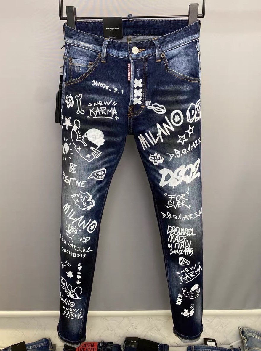 Dsquared2 サイズ48 ストレッチ ディースクエアード デニム パンツ 