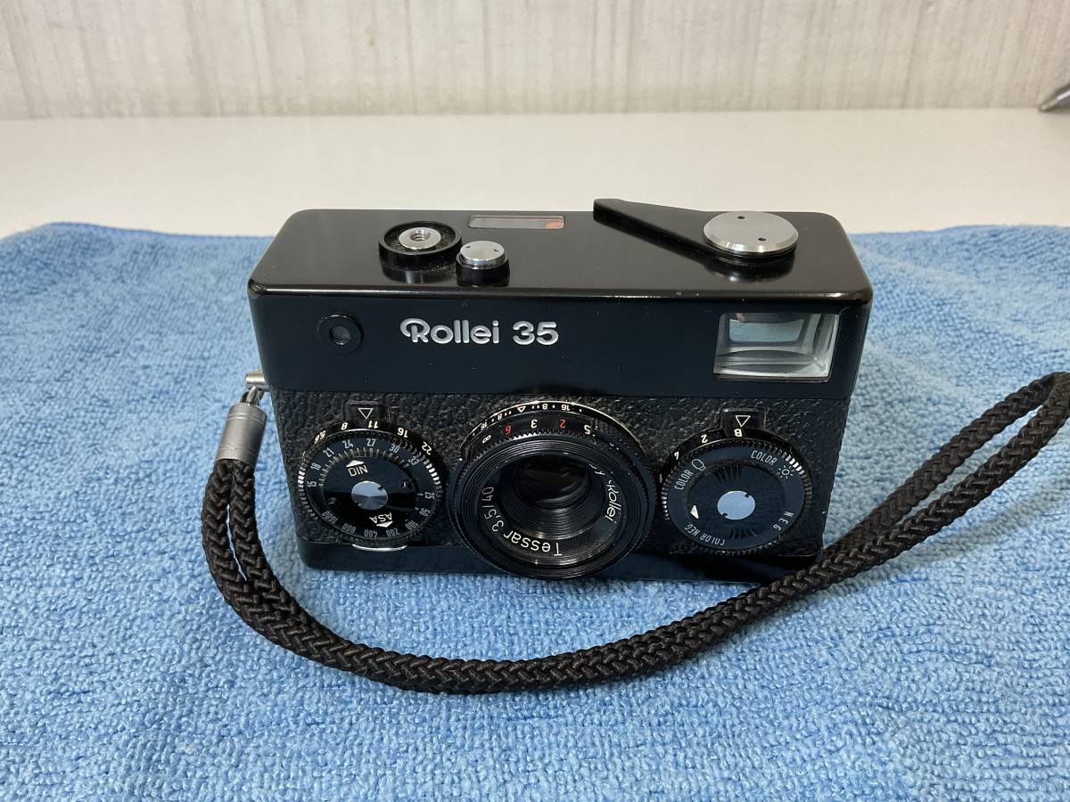 コンパクトカメラ ローライ35 Rollei 35 中古現状品 ブラックボディ