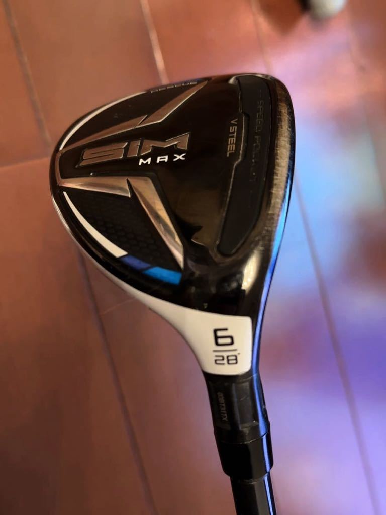テーラーメイド ユーティリティ 中古 6UT SIM MAX ステルス2用