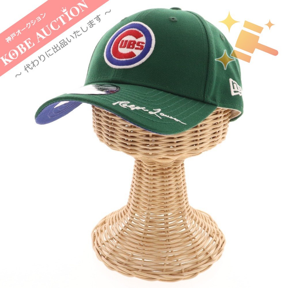 ■ NEW ERA RALPH LAUREN CUBS ニューエラ ラルフローレン シカゴ カブス キャップ 帽子 メンズ L グリーン タグ付き 未使用