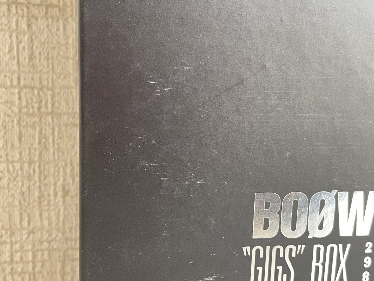 HOT，得価 DVD-BOX/ 処分品 / BOOWY / “GIGS”BOX / 8枚組 / 氷室京介