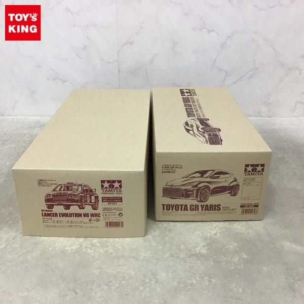 新品，本物保証 1円〜 タミヤ 1/10 RCカースペアパーツ トヨタ GRヤリス スペアボディセット三菱ランサーエボリューションVII WRC スペアボディセット(その他)｜売買されたオークション情報、yahooの商品情報を その他